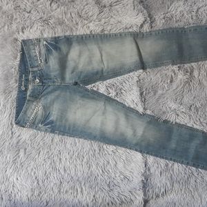 Guess Jean's sz 27 simple silver stud accents.